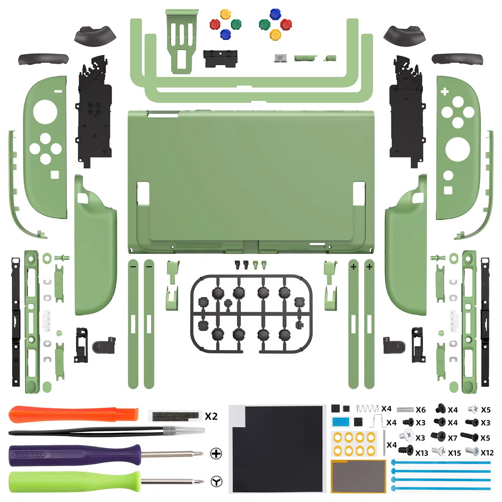 KyronMod Clear Edition Case Mod for Nintendo Switch 2 Joy-Con & Console