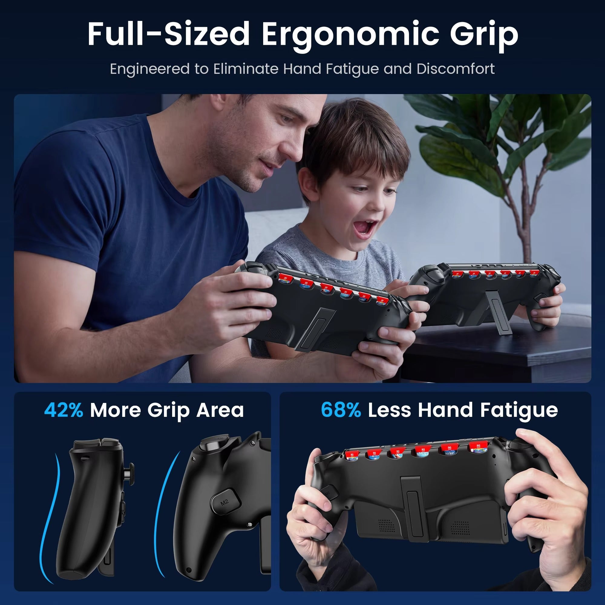KyronMod NovaGrip Pro for Nintendo Switch 2 - Hall Effect Joysticks