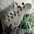 Custom Stainless Steel Guitar Nameplate