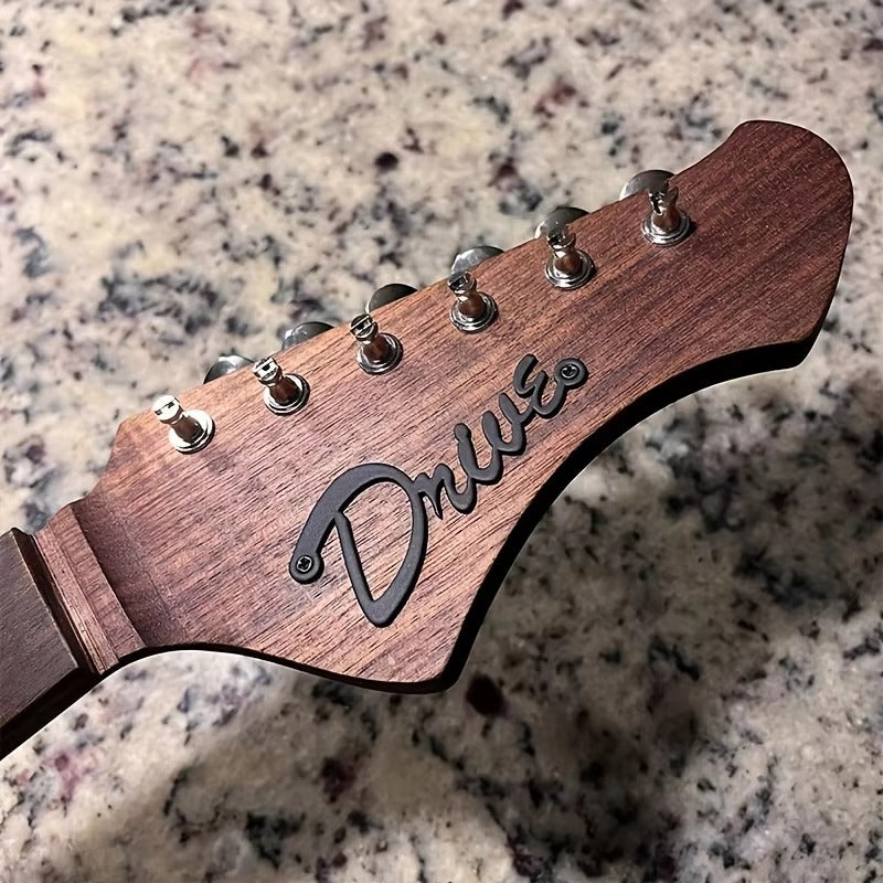 Custom Stainless Steel Guitar Nameplate