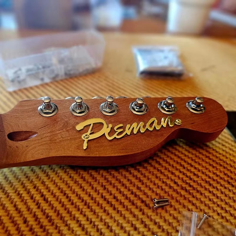 Custom Stainless Steel Guitar Nameplate